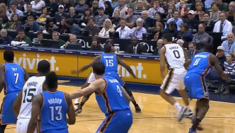 打得不錯！小邁克爾·波特半場12投7中&三分8中4 得18分2板1助1斷